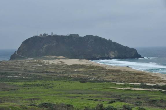 Paisagem do Big Sur, ao sul de Carmel, na costa da Califórnia, nos Estados Unidos